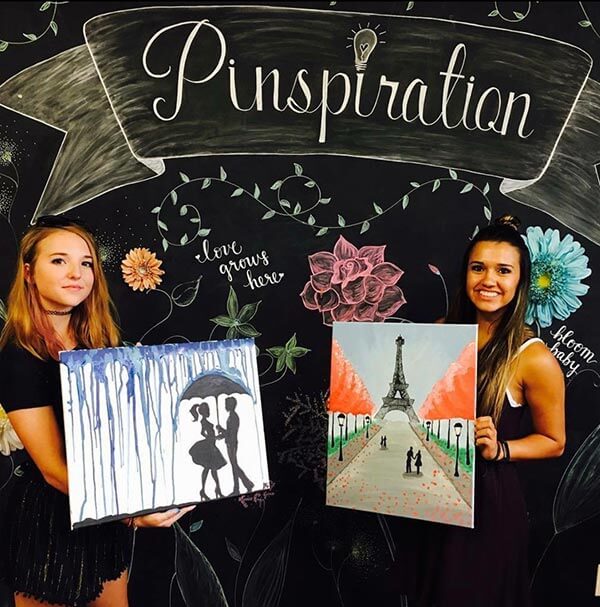 canvas painting class