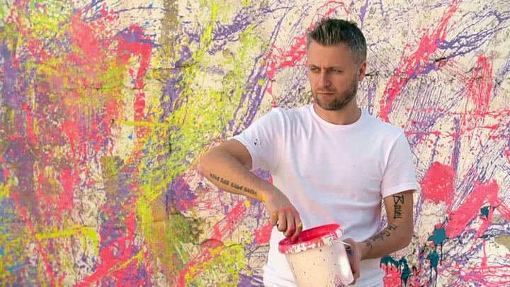splatter art