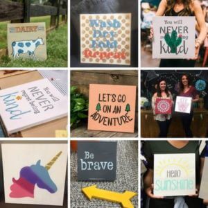 quote sign DIY