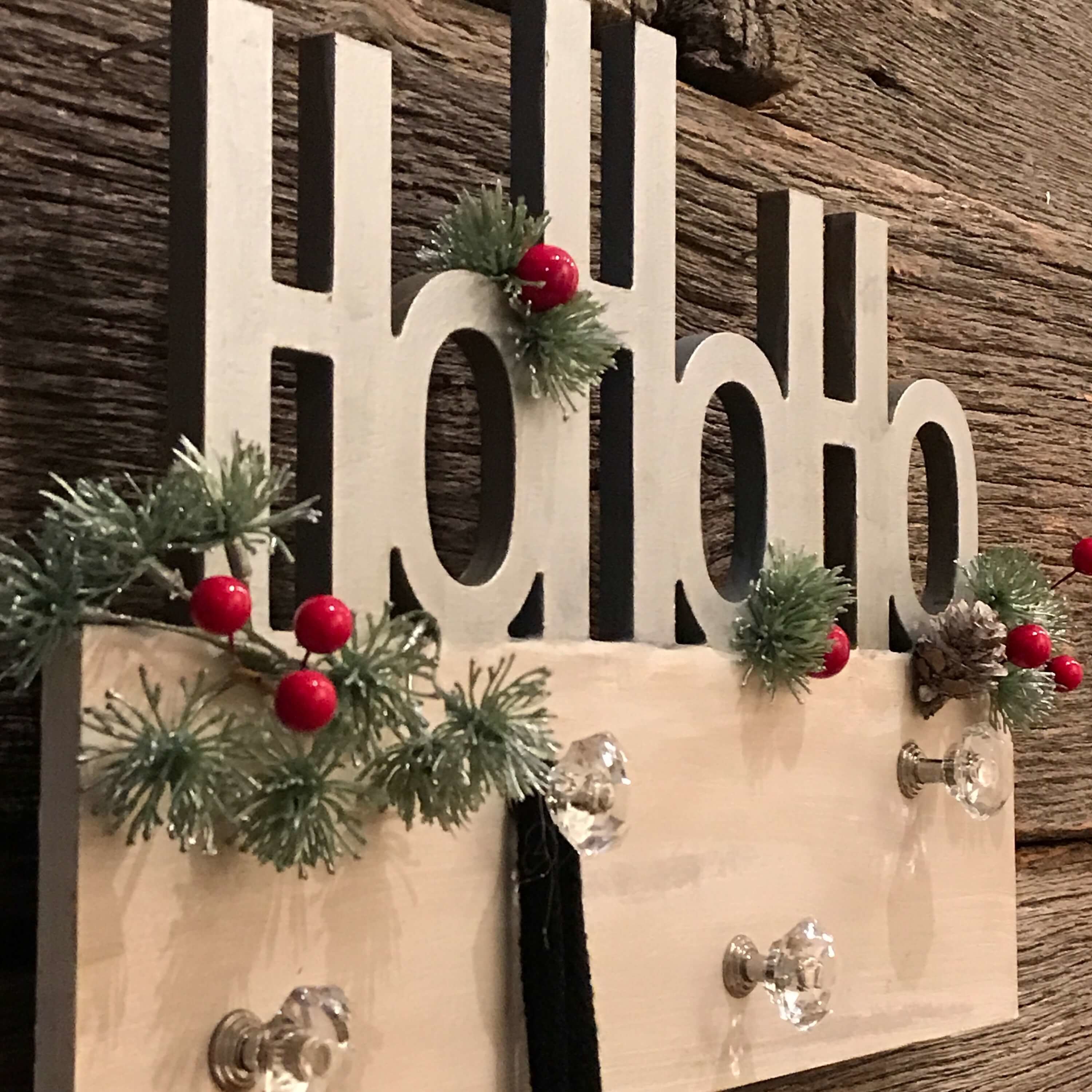ho ho stocking diy